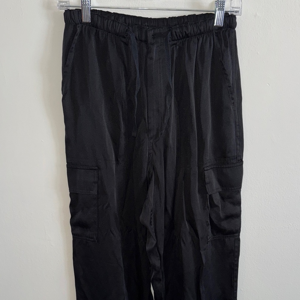 PINK Victoria's Secret Black Cargo Pants